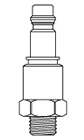 Male Thread BSPT Plug
