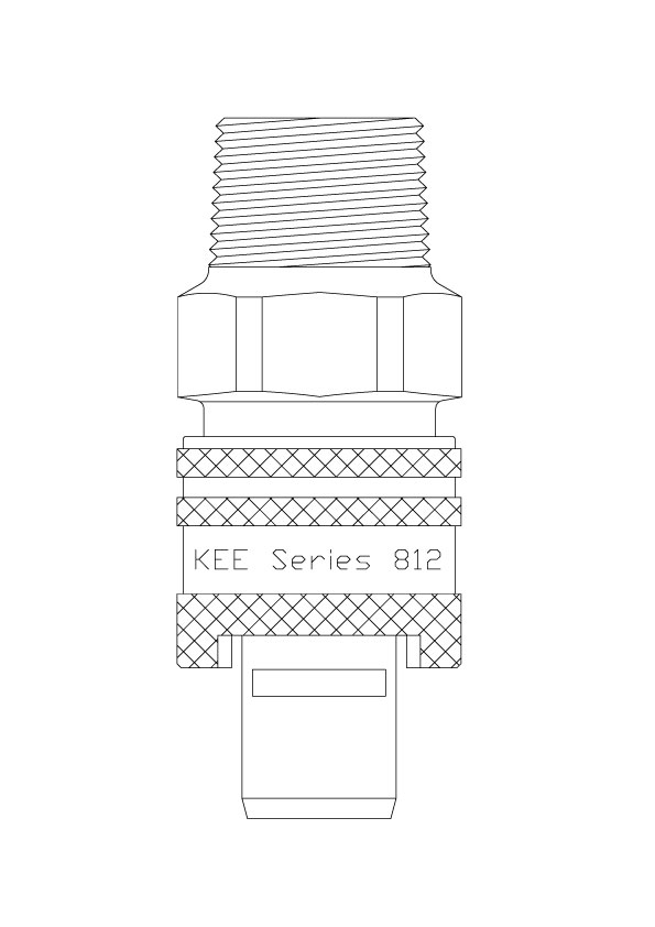 Male Thread BSPT Plug