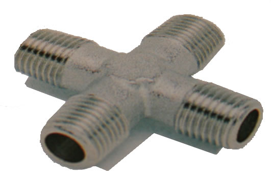 Equal Cross Male Thread BSPT