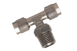 Swivel Male Stud Tee - Centre Leg BSPT