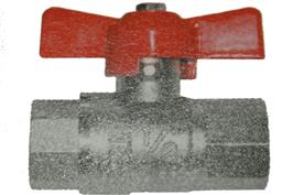 T Handle Ball Valve - Female x Female BSPP