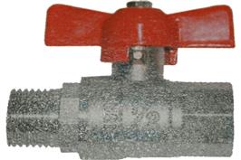T Handle Ball Valve - Male BSPP x Female BSPP