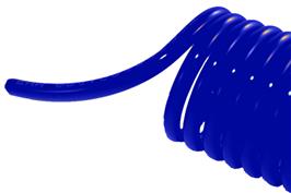 Polyurethane Coil Hose Blue