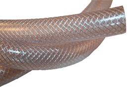 Reinforced PVC Braided Hose Transparent 30mtr Coils