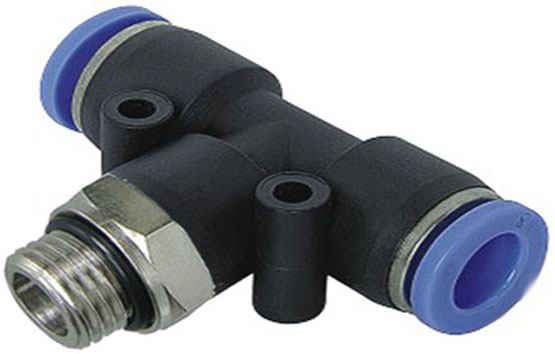 Male Centre Leg Swivel Tee BSPP