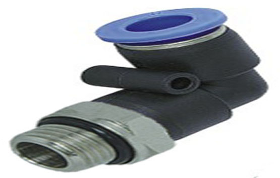 Male Stud Swivel Elbow BSPP