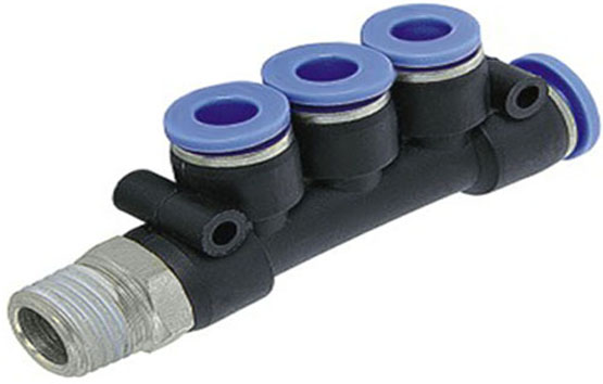 Reducing Manifold Male Thread BSPT