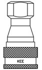Female Thread BSPP Coupling