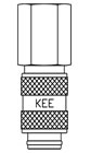 Female Thread BSPP Coupling