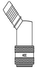 Hose Tail Coupling 45 deg