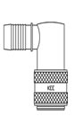 Hose Tail Coupling 90 deg