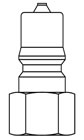 Female Thread BSPP Plug