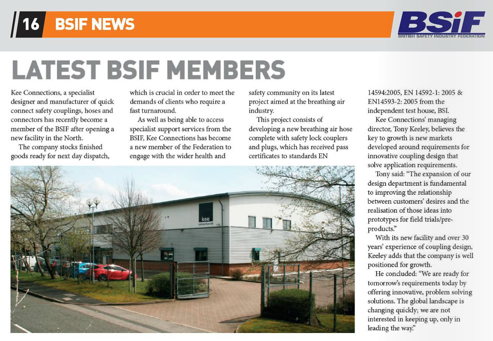 Health and Safety Matters Article